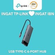 TP-Link USB Type-C 6-Port Hub UH6120C (6-in-1 Expansion) @ IBN