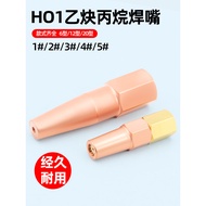 B. b.Pure Copper H01-6 Plum Blossom Welding Head h01-12 Propane Welding Head Liquefied Gas Acetylene