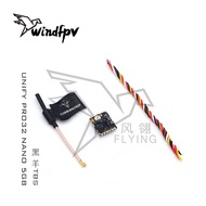 เครื่องส่งสัญญาณวิดีโอพลังงานสูง 1W สีดำ Sheep TBS Unify pro 32 HV MMCX 1000MW สำหรับเครื่องบิน RC ร