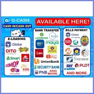 ∈ ◊☜ ✆ Gcash Landscape with Pay bills & Bank Transfer