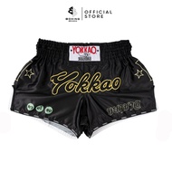 Yokkao Muay Pants TYBS-149 Wax Carbonfit - Black