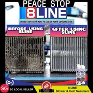 Local Seller 8LINE Blower And Coil Treatment Car Air con Cleaner 500ml