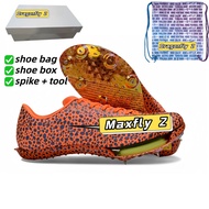 Sprint spikes shoes Maxfly 2 size:35-45 Portable breathable sprint competition special shoes shoes b