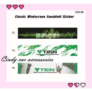 CAR STICKER M7 JAPAN TTEIN windshield sticker windshield sticker Japanese Potion HD