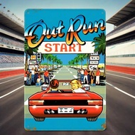 HELLOYOUNG Arcade Racing Game Decor for Man Cave Bar Garage Office