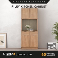 [FREE Shipping] KitchenZ Riley Series Kitchen Cabinet Tall Unit Kitchen Storage Kabinet Dapur Melami