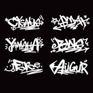 勁戰六代 AUGUR SMAX FORCE YAMAHA R15 MT15 車貼 塗鴉 反光貼紙