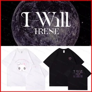 YB1 Red Velvet Bae Ju Hyun Irene I-WILL Unisex Fashion Trend summer T-shirt KPOP Short Sleeve Top BY