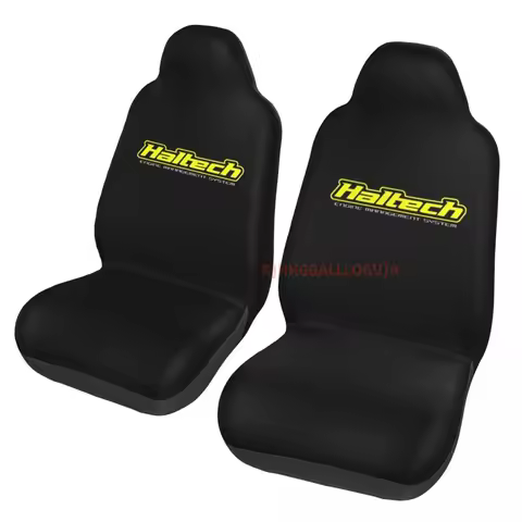 Haltech Car Seat Cover 2PCS Front Car Seat Cover Seat Anti Fouling Protective Cover Cute Car Accesso