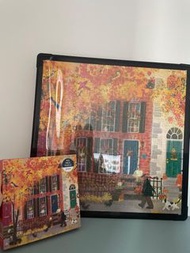 Galison Autumn in the Neighbourhood puzzle 500pcs