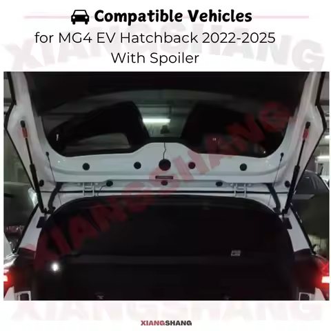 Auto Pop-Up Trunk Struts for MG4 EV Hatchback 2022-2025 With Spoiler Automatic Opening Gas Lift Supp