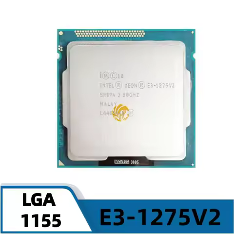 Intel Xeon E3-1275 V2 3.4 GHz Quad-Core Eight-Thread CPU 8M 77W LGA 1155 E3 1275V2