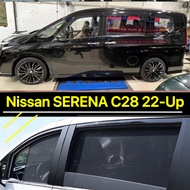 Car Sunshade Magnetic For Nissan SERENA C28 2022-UP Car Sun Shade Car Curtains Car Accessories