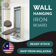 Foldable Wall Hanging Iron Board | Household Folding Wardrobe Cabinet Hidden Ironing Board