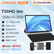 [สินค้าใหม่] TECLAST T50HD แท็บเล็ต Android 14 14GB+256GB+1TB Expansion, Widevine L1 Compatible Tabl