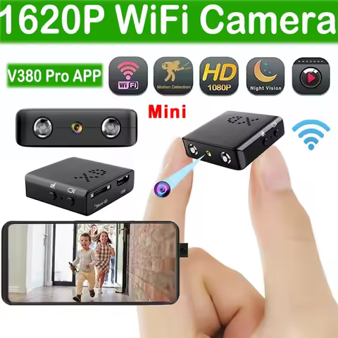 Wireless Wifi Mini version HD1620P Home Security Camcorder Audio Video Recorder Mobile Remote APP Ca