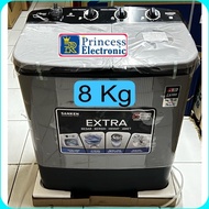 Sanken Mesin cuci 2 Tabung 8kg Low watt