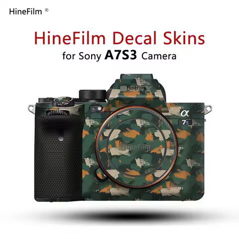 Hinefilm Skin For Sony A7SIII Camera Skin A7S3 Camera Cover Sticker A7S III Camera Skin Alpha 7 S II