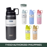 Tyeso Vacuum Insulated Bottle | Stainless Steel Insulated Sports Bottle Matte Series Leakproof Flask
