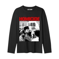 Auxiliary T-shirt Long Sleeve Homicide Ahmad Dhani Streatwear Unisex
