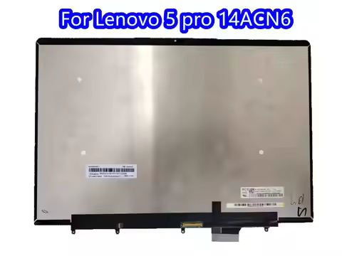 For Lenovo Ideapad 5 Pro 14ACN6 LCD Touch Screen NV140DRM-N61 B140QAN05.H 5D11E22875 5D11E22880 14 I