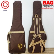 กระเป๋ากีตาร์ไฟฟ้า Oasis BAG-E1 บุฟองน้ำ 12 mm. (มีหมอนคอ!! สำหรับกีต้าร์ไฟฟ้านะคะ) กระเป๋ากีต้าร์ไฟ