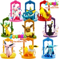 Pokemon Eevee Start Action Figures Eevee Evolution Series Figure Display