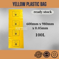 Peak Grand Secure-Bag Yellow Biohazard Clinical Waste Bin Liners 5L/30L/100L Multipack