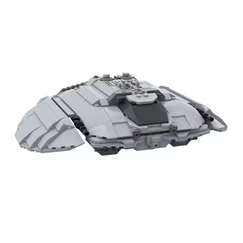 Gobricks MOC-92915 Cylon Raider - Midi (Classic Battlestar Galactica) Building Blocks Toys Gift