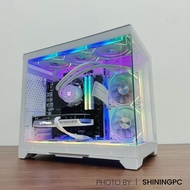 Gaming Desktop Ryzen 5 5600 with RTX 5060TI  WHITE Theme gaming desktop
