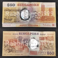 OLD NOTE 50SGD DOLLAR - 50SGD DOLLARS / fifty singapore dollars / fifty singapore dollar / singapore