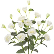 70CM 4Heads Silk Artificial Eustoma Flower Bouquet Long Stem Artificial Flower for DIY Wedding Party