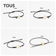 TOUS New 9 Kt Gold Bracelet, Nylon Silhouette Suitable For Women Birthday Gift Valentine'S Day Gift