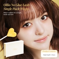 Ollio No Glue Lash Original Pack Wispy False Eyelashes Glue Free Cluster