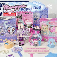 Diy Educational Paper Doll Children's Toys Girls' Toys Puzzle Mengyou Paper Doll