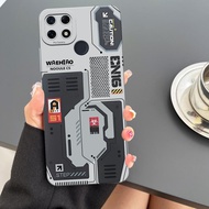 Softcase Realme Narzo 20/Narzo 30A/Narzo 50A - Motif Mesin Silikon Pro Camera Casing HP Pelindung H