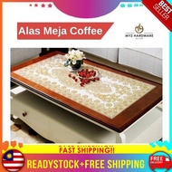Alas Meja Coffee / Kain Meja / Table Cloth / Lapik Meja / Alas Kopi Meja / Meja Kopi (1 Meter)