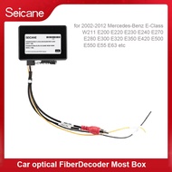 Seicane -รถ Optical Decoder ส่วนใหญ่กล่อง Bose Harmon Kardon ออปติกอินเทอร์เฟซสำหรับ2002-2012 Merced