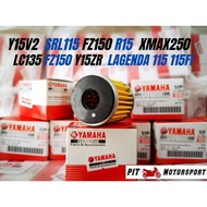 OIL FILTER Yamaha LC135 FZ150 Y15ZR FZ15 LAGENDA 115 115FI 100% Original YAMAHA Motor Accessories