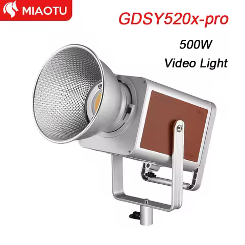 MIAOTU GDSY520x pro 500W Photography Viedo Light 2800K-6500K APP Control COB Video Light For Video S