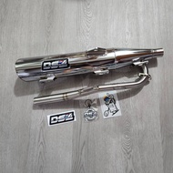 ท่อแดงสายสี่ DS4 ชุบ WAVE125S / WAVE125R / WAVEไฟเลี้ยวบังลม หมกเงียบ ปลายปิด มี มอก. ไส้แป๊บครึ่งตะ