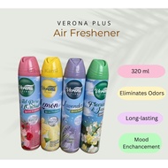 VERONA PLUS Aerosol Air Freshener 320ml /Spray pewangi bilik, Pewangi kereta/ Pewangi toilet / 空气清新剂