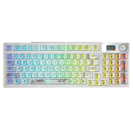 คีย์บอร์ด ไร้สาย Aula รุ่น F98Pro Gasket ขนาด 95% (99 Keys) Hotswap ได้ รองรับ Marco ได้ เชื่อมต่อ 3