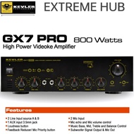 KEVLER GX7 PRO HIGH POWER VIDEOKE AMPLEFIER 800W x 2