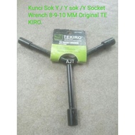 Tekiro Y Socket Wrench/Original Socket Wrench Size 8-9-10MM Original