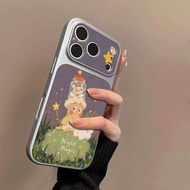 Case For Samsung S25 S26 S24 S23 S22 Ultra F07 Whimsical Night Sky Magic Slogan Cartoon Anti‑scratch