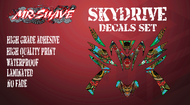 Skydrive Samurai Decals Set (Green)