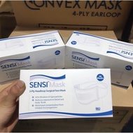 TT77 Sensi Masker HIjab Headloop / Masker Biasa 3Ply SENSI 1 BOX 50