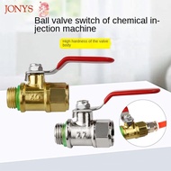 JONYS Agricultural Sprayer Ball Valve, ZZ Handle Switch XQ Ball Valve Switch Ball Valve Assembly, Co