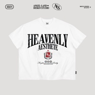 Genuine HEAVENLY AESTHETE WHITE Angelic Society Boxy T-shirt